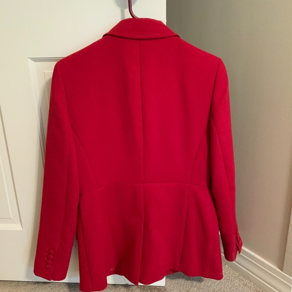 Talbots Red Lined Blazer - Picture 2 of 4